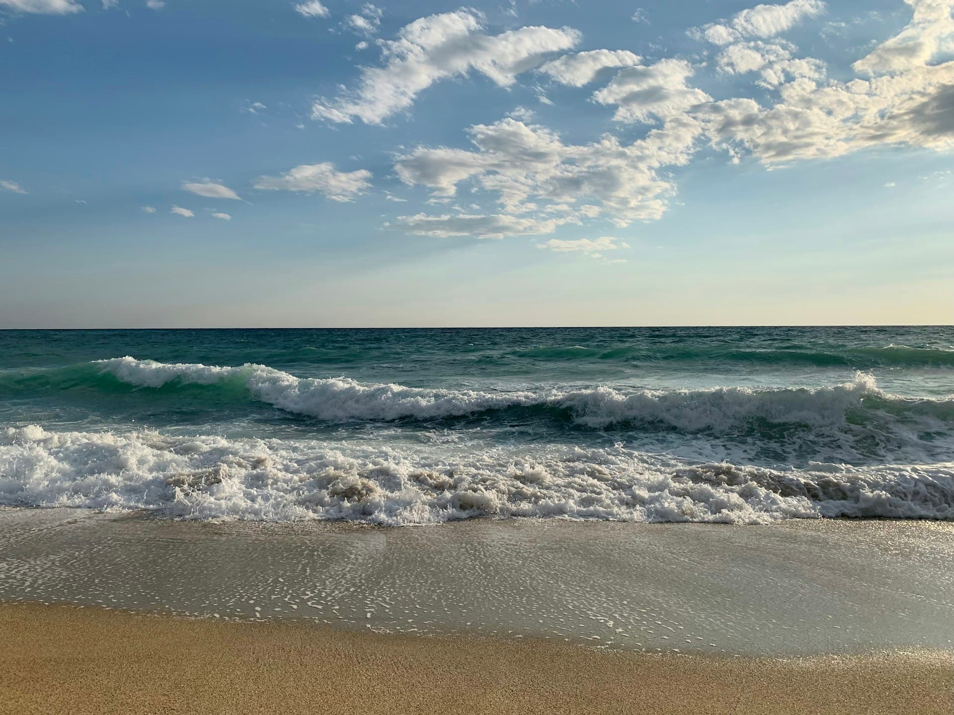 Alanya'da Akdeniz kıyısı